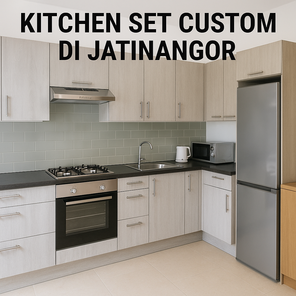 Kitchen Set Custom di Jatinangor